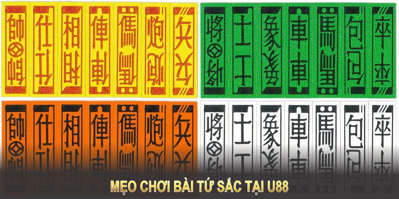 Mẹo chơi bài tứ sắc tại U88 giúp bạn tăng chiến thuật và tăng tỷ lệ thắng